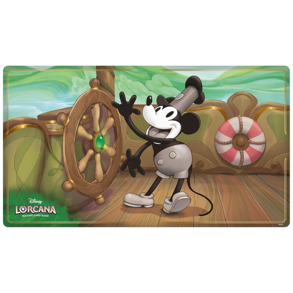 Disney Lorcana: Playmat Steamboat Mickey Mouse