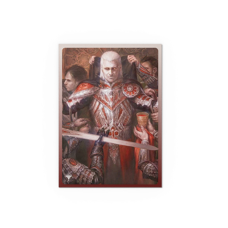 Edgar Markov artwork on a Dragon Shield Matte Dual Art card sleeve