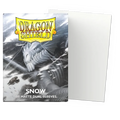 Dragon Shield Standard Dual Matte Sleeves - Snow (100 Pack)