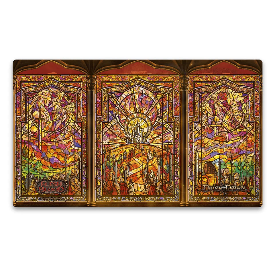 FAB - Stained Glass Dusk till Dawn Playmat