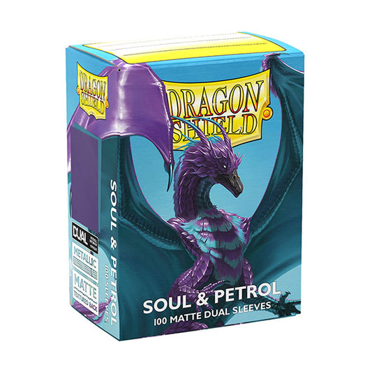 Dragon Shield – Standard size – Dual Matte – Soul & Petrol