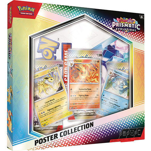 Collection d'affiches Pokémon Scarlet et Violet 8.5 Prismatic Evolutions