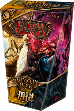 Flesh and Blood Min Armory Deck official English product box