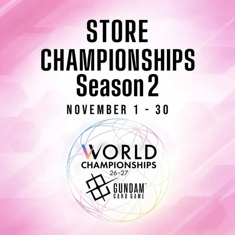 Gundam Card Game WCS 26-27 Store Championships Season 2: Aberdeen - 29th Nov 2026