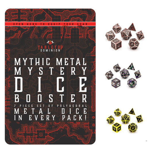 Jeu de dés en métal Mystery Bag de Tabletop Dominion