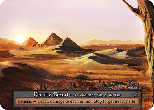 Remote Desert