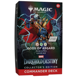 MTG: Marvel Darkhold Destiny Gods of Asgard Collector's Edition Commander Deck