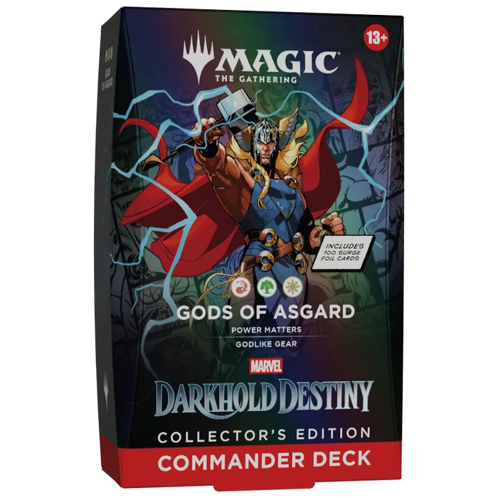 MTG: Marvel Darkhold Destiny Gods of Asgard Collector's Edition Commander Deck