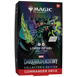 MTG: Marvel Darkhold Destiny Lords of Hel Collector's Edition Commander Deck