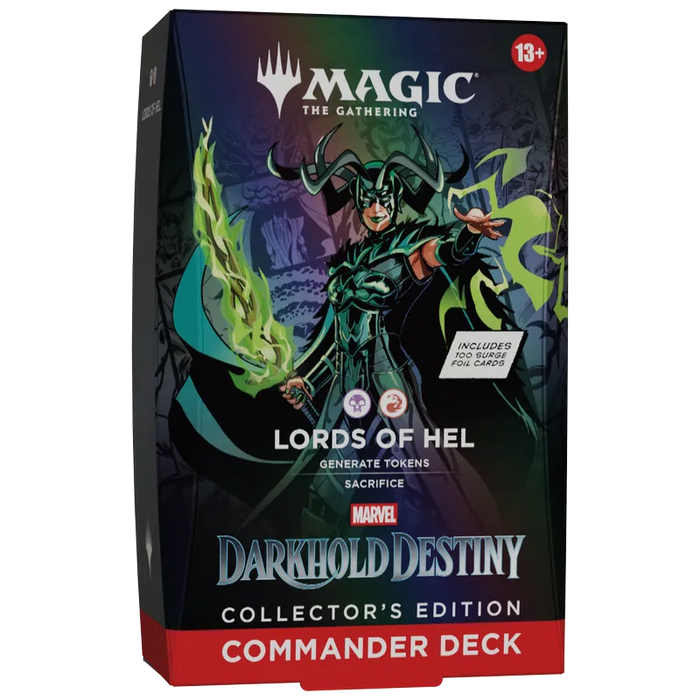 MTG: Marvel Darkhold Destiny Lords of Hel Collector's Edition Commander Deck
