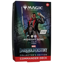 MTG: Marvel Darkhold Destiny Midnight Sons Collector's Edition Commander Deck
