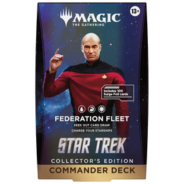MTG: Star Trek - Federation Fleet Collector's Edition Commander Deck