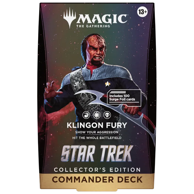 MTG: Star Trek - Klingon Fury Collector's Edition Commander Deck