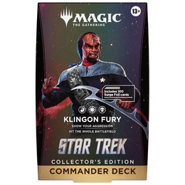 MTG: Star Trek - Klingon Fury Collector's Edition Commander Deck