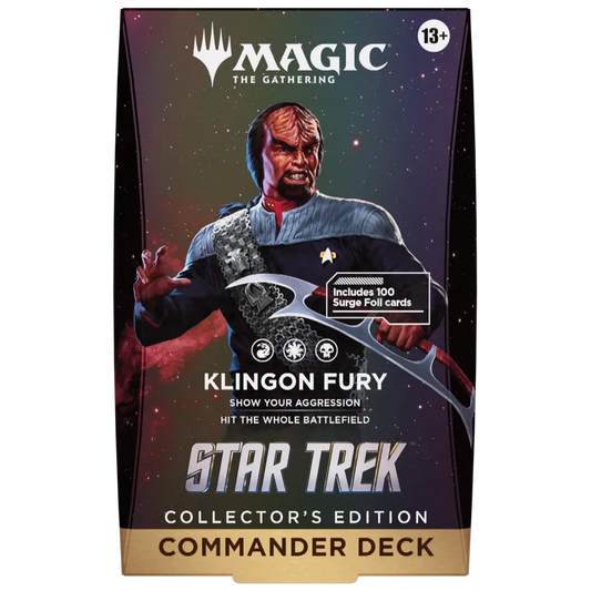 MTG: Star Trek - Klingon Fury Collector's Edition Commander Deck
