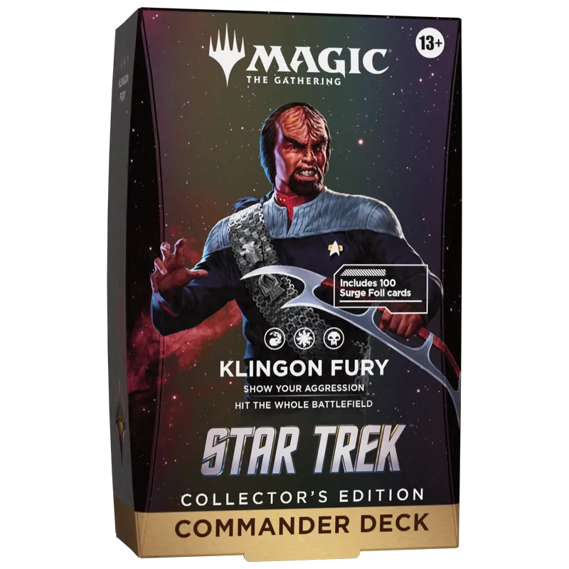 MTG: Star Trek - Klingon Fury Collector's Edition Commander Deck