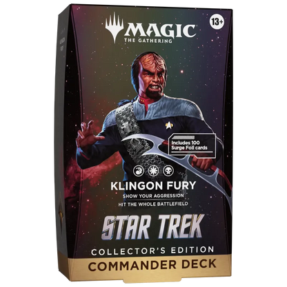 MTG: Star Trek - Klingon Fury Collector's Edition Commander Deck
