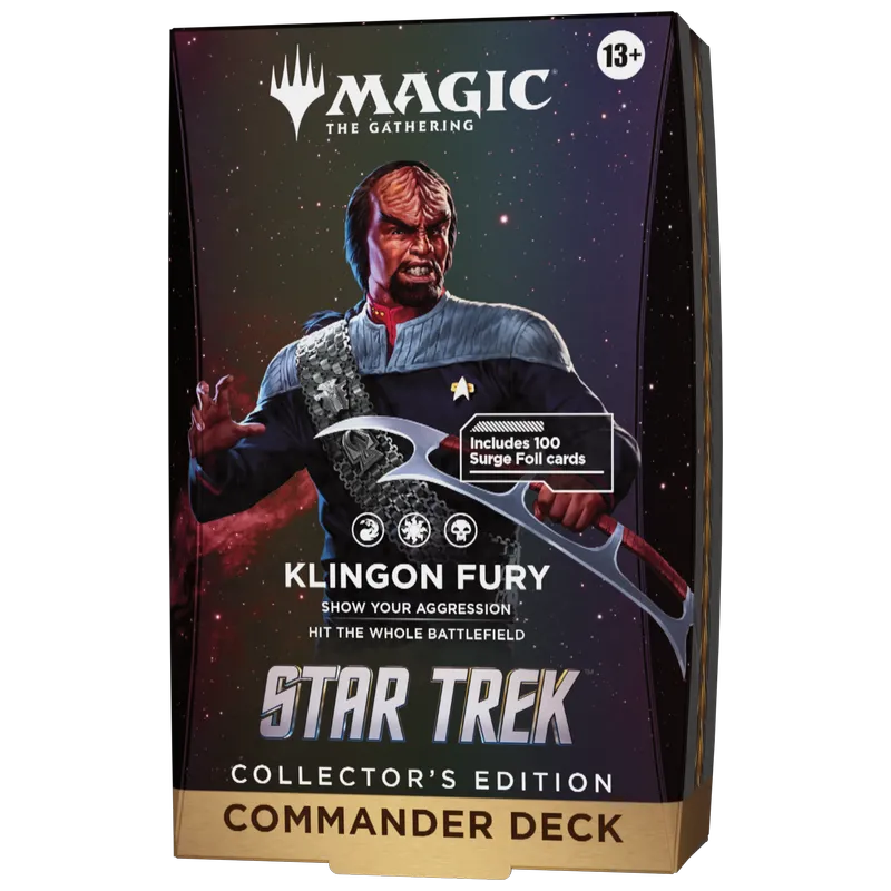 MTG: Star Trek - Klingon Fury Collector's Edition Commander Deck