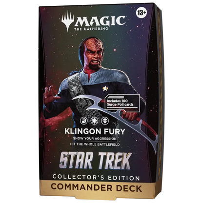 MTG: Star Trek - Klingon Fury Collector's Edition Commander Deck