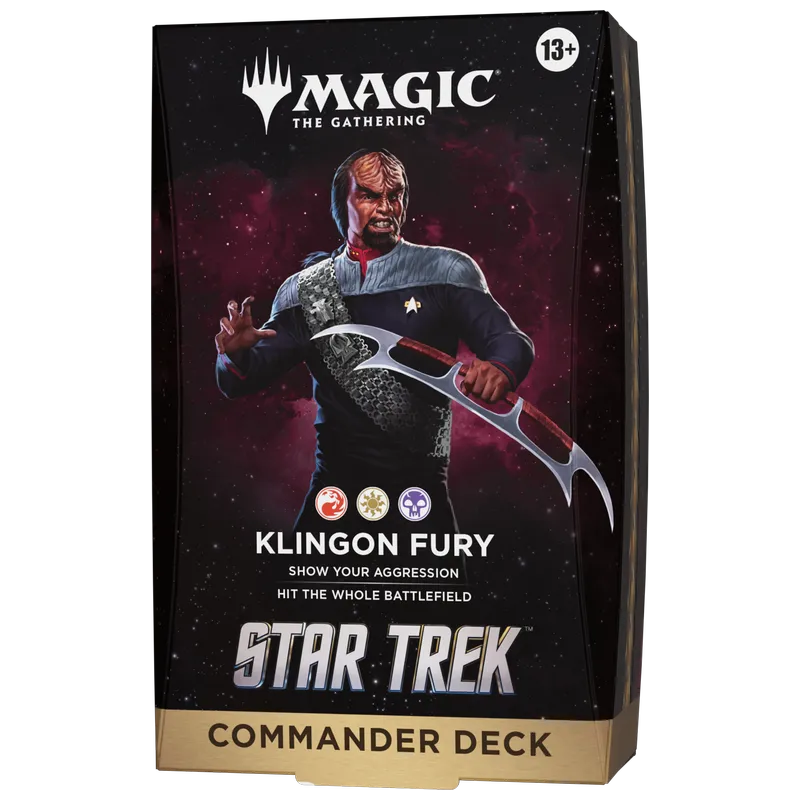 MTG: Star Trek - Klingon Fury Commander Deck