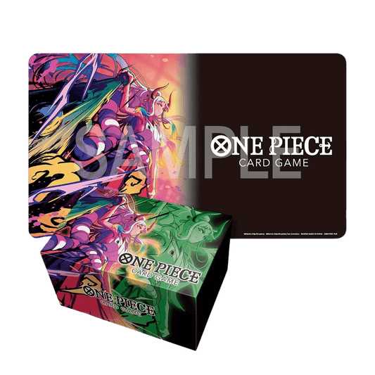 Jeu de cartes One Piece : Coffret tapis de jeu et coffret de rangement - Yamato