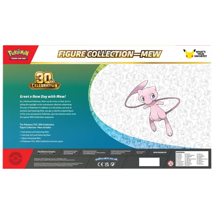 Pokémon TCG: 30th Celebration - Mew Figure Collection