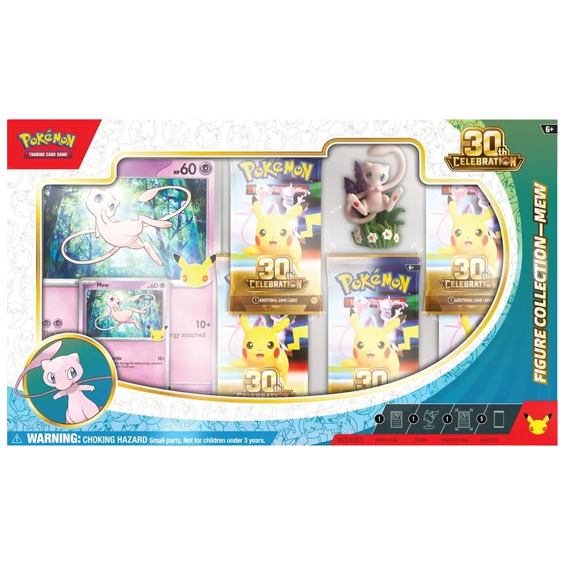 Pokémon TCG: 30th Celebration - Mew Figure Collection
