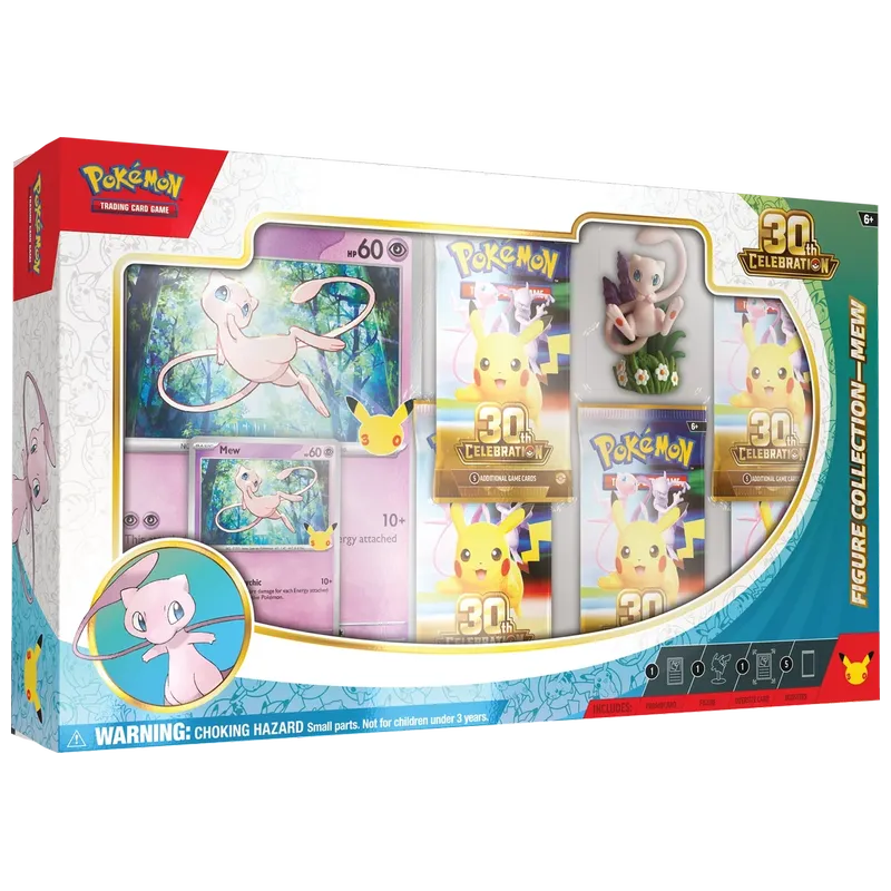 Pokémon TCG: 30th Celebration - Mew Figure Collection