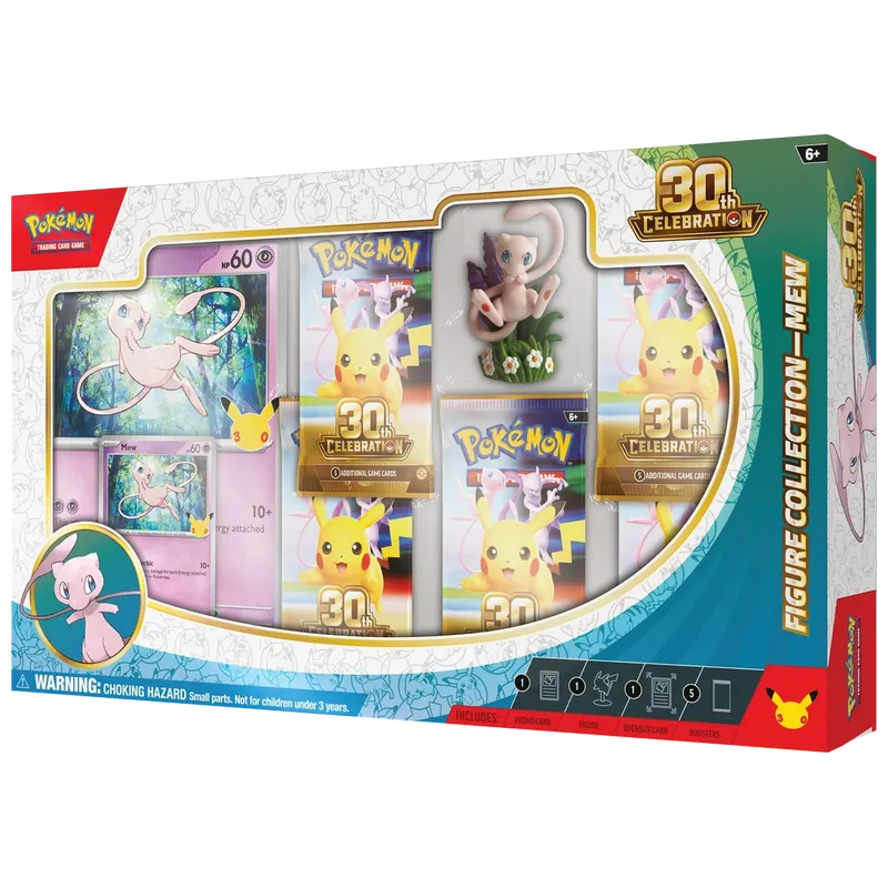 Pokémon TCG: 30th Celebration - Mew Figure Collection