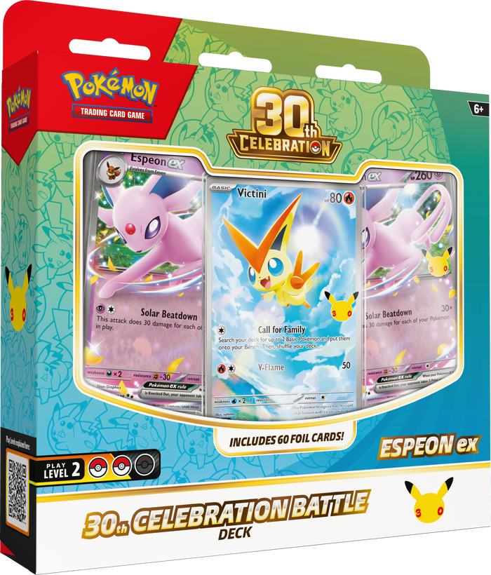 Pokémon TCG: 30th Celebration - Espeon ex Battle Deck