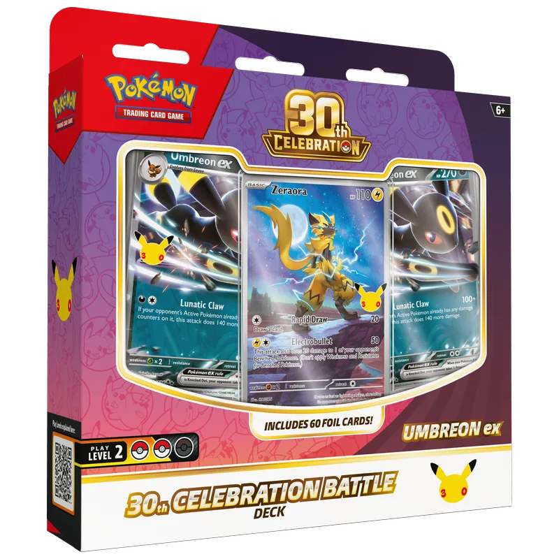 Pokémon TCG: 30th Celebration - Umbreon ex Battle Deck