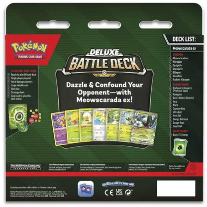 Pokémon TCG: Meowscarada ex Deluxe Battle Deck