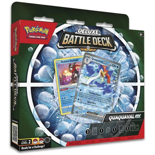 Pokémon TCG: Quaquaval ex Deluxe Battle Deck