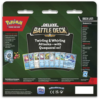 Pokémon TCG: Quaquaval ex Deluxe Battle Deck
