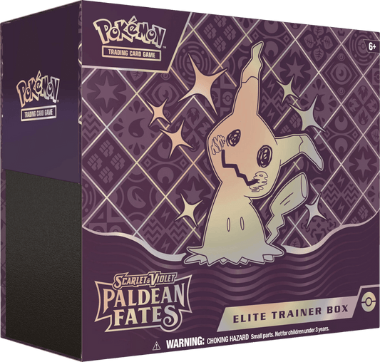 Boîte d'entraînement d'élite Pokémon Écarlate et Violet 4.5 Destinées Paldéennes
