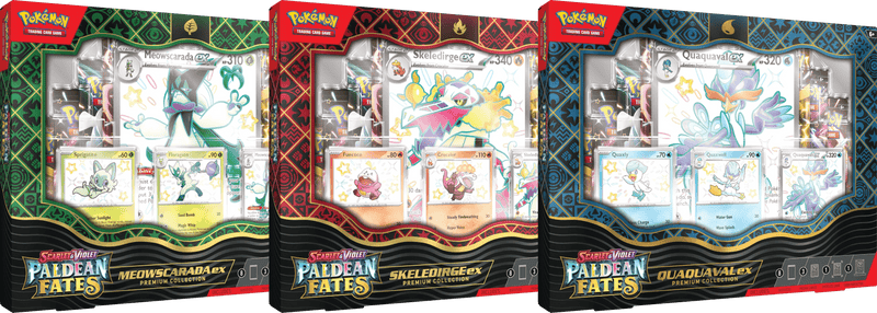 Pokemon Scarlet & Violet 4.5 Paldean Fates Premium Collection Box