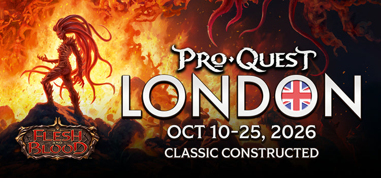 Flesh and Blood: ProQuest London - October 17th