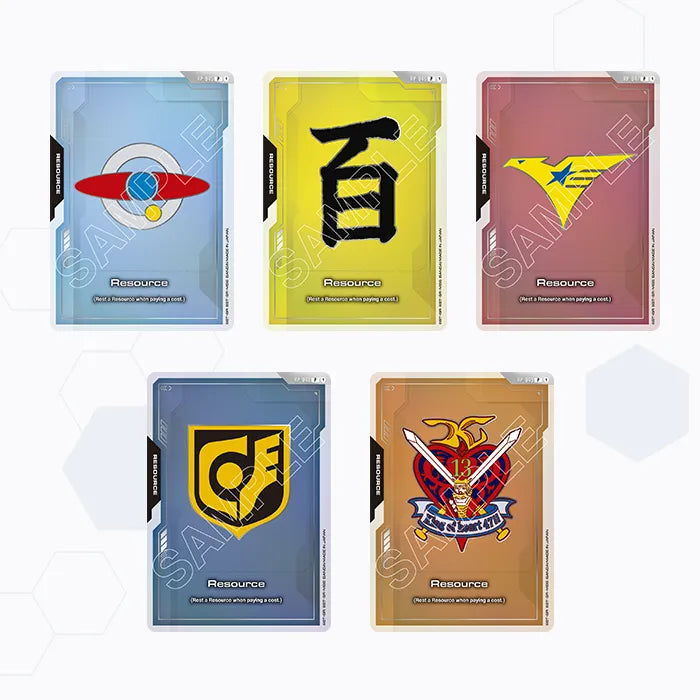 Gundam Card Game: Storage box & Resource set (EVX07)