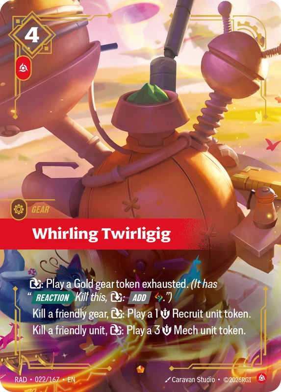 Whirling Twirligig - Riftbound Radiance 022