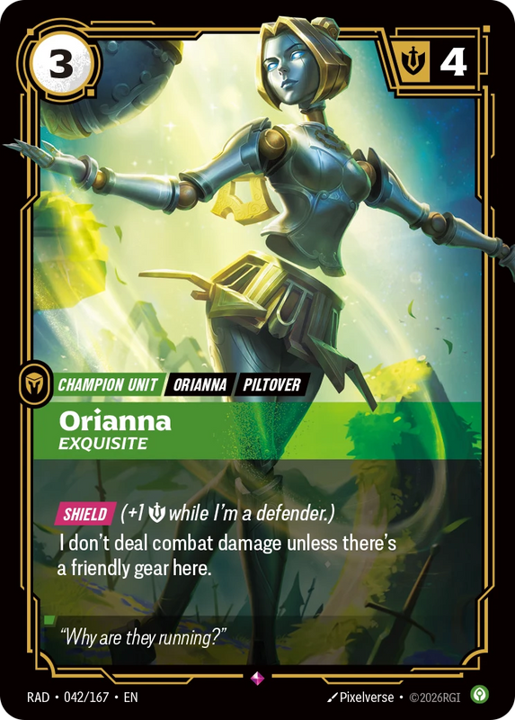 Orianna, Exquisite - Riftbound Radiance 042