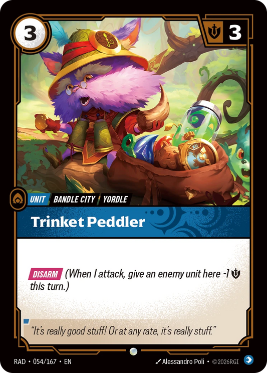 Trinket Peddler - Riftbound Radiance 054