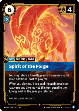 Spirit of the Forge - Riftbound Radiance 066