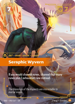 Seraphic Wyvern - Riftbound Radiance 092