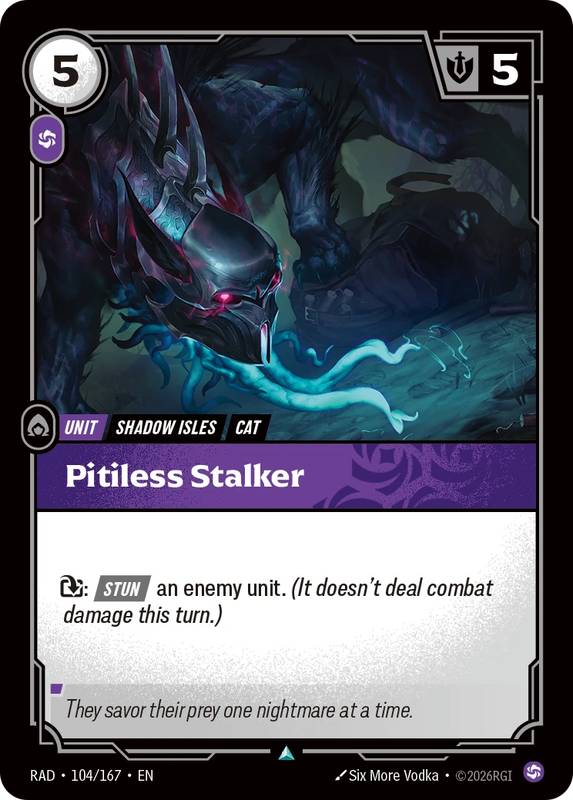 Pitiless Stalker - Riftbound Radiance 104