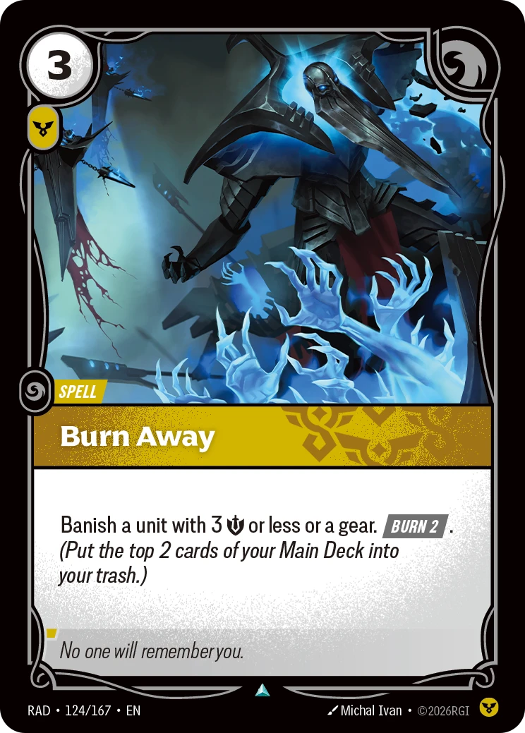 Burn Away - Riftbound Radiance 124
