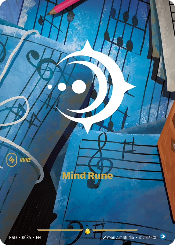 Mind Rune - Riftbound Radiance R03A