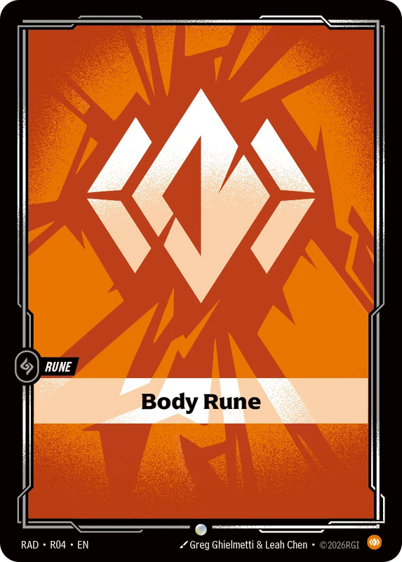 Body Rune - Riftbound Radiance R04