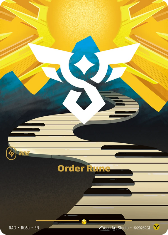 Order Rune - Riftbound Radiance R06A