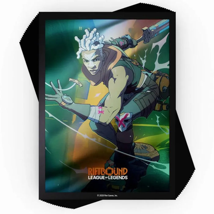 Riftbound: League of Legends TCG - Radiance Ekko Art Sleeves (100 Sleeves)