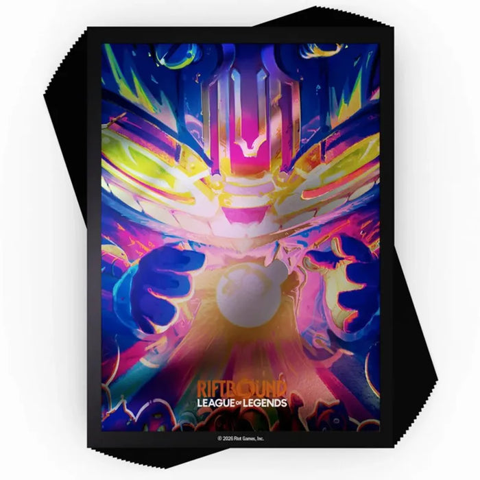 Riftbound: League of Legends TCG - Radiance Ziggs Art Sleeves (100 Sleeves)